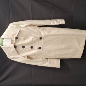 Guess Wool Double Breasted Coat SZ SM